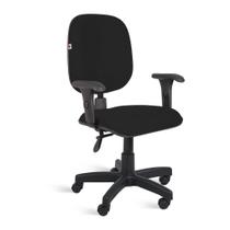 Cadeira Ágata Diretor Back Braço Regulável Tecido Preto Cadeira Ágata Diretor Back Braço Regulável Tecido Preto