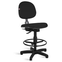 Cadeira Ágata Executiva Caixa Back System Tecido Cor:Preto