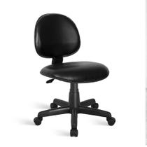 Cadeira Ágata Executiva Giratória Revestimento Sintético Preto Cadeira Ágata Executiva Giratória Revestimento Sintético Preto