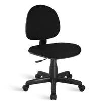 Cadeira Ágata Executiva Giratória Tecido Preto Cadeira Ágata Executiva Giratória Tecido Preto