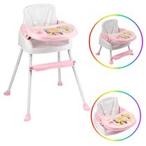 Cadeira Alimentação Infantil Portátil Princesas 3 Em 1