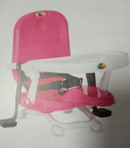 Cadeira Alimentação Portátil Papinha Rosa Tutti Baby