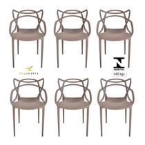 Cadeira Allegra Top Chairs Fendi - kit com 6