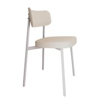 Cadeira Alloa fixa C/4 Pés 50 X 44,7 X 83,8 cm C/1 Un. Pés Brancos