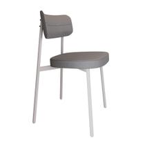 Cadeira Alloa fixa C/4 Pés 50 X 44,7 X 83,8 cm C/1 Un. Pés Brancos
