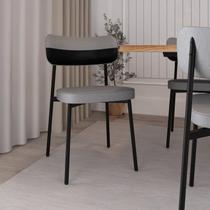 Cadeira Alloa Fixa com 4 Pés 50 X 44,7 X 83,8 Cm com 1 Unidade