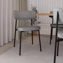 Cadeira Alloa Fixa com 4 Pés 50 X 44,7 X 83,8 Cm com 1 Unidade