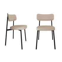 Cadeira Alloa Fixa com 4 Pés 500 X 447 X 838 Mm com 2 Unidades