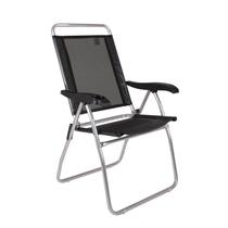 Cadeira Alta Boreal Reclinável 3 Posições Alumínio Suporta 110 Kg - Mor