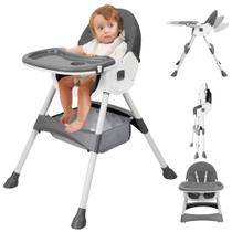 Cadeira Alta Bubplay 6 em 1 Conversível para Bebês - com Arnês
