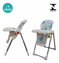 Cadeira Alta De Alimentação Refeição Bebes Impactus Baleia Baby Style