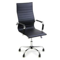 Cadeira Alta De Escritorio Esteirinha Giratoria Ergonomica Preto