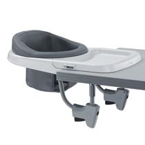 Cadeira Alta Hook-On Chicco FastLock 360° Giratória - Cinza Chumbo