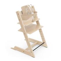 Cadeira alta Stokke Tripp Trapp 2 Natural com conjunto de bebê 6-36M