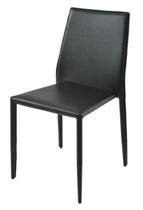 Cadeira Amanda 6606 em Metal PVC Preto - 23869
