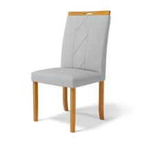 Cadeira Ana Madeira Maciça Estofada Para Mesa De Jantar Cadeira Ana Madeira Maciça Estofada Para Mesa De Jantar