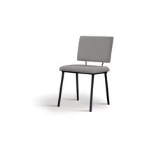 Cadeira Antonella Linho Cinza 77x45x45 cm Daf Mobiliário