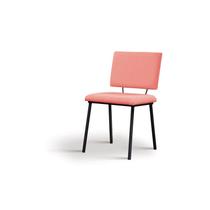 Cadeira Antonella Linho Coral 77x45x45 cm Daf Mobiliário