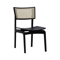 Cadeira Apollo Madeira Maciça Encosto Telinha Assento Anatômico Madeira