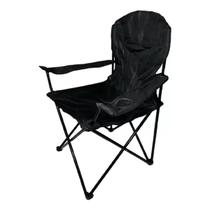 Cadeira Araguaia Confort Até 90kg Preto Com porta Copos Bel