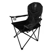 Cadeira Araguaia Confort MAX Até 150kg Preto C/ Porta Copos 17007 Bel
