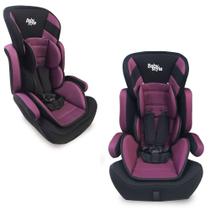 Cadeira Automovel Carro Bebe Tx Assento Booster Elevação Infantil 2 Alturas Protetor Apoio de Cabeça 9 A 36kg Star Baby Roxo