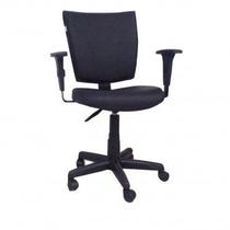 Cadeira B-ONE Giratória com Braços Reguláveis - Cor Preta - MARTIFLEX - 31009