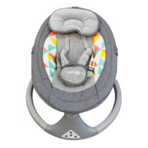 Cadeira Balanço Automática Happyful Cinza Clingo Cadeira Balanço Automática Happyful Cinza Clingo