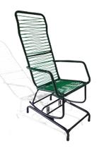 Cadeira Balanço com Mola Verde Vargas