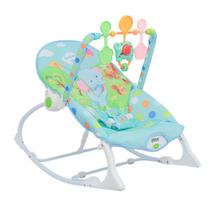 Cadeira Balanço Descanso Azul C/ Música Vibração Zippy Toys - 10400