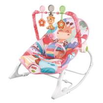 Cadeira Balanço Descanso do Bebê 18kg Música Cinto Ajustável