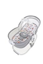 Cadeira Balanço Frente E Trás Moisés 6 Em 1 Musical E Vibratória Cinza Fit - Até 18Kg - 8039 Cadeira Balanço Frente E Trás Moisés 6 Em 1 Musical E Vibratória Cinza Fit - Até 18Kg - 8039