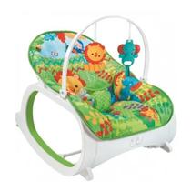 Cadeira Balanço Infantil Cadeirinha Descanso Bebê Menino Menina Vibratória Musical Brinquedos Móbile - Color Baby