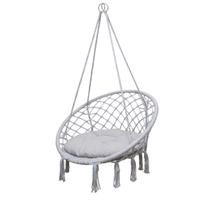 Cadeira Balanço Rede Suspensa Reforçada Almofada Confortavel Resistente Teto Casa Varanda Quintal Area Lazer Sacada Cadeira Balanço Rede Suspensa Reforçada Almofada Confortavel Resistente Teto Casa Varanda Quintal Area Lazer Sacada