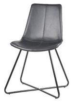 Cadeira Balle material sintético Preto Base Preto 84cm - 62864