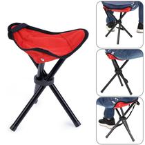 Cadeira Banco Tripé Dobrável Camping Praia Pesca - Art Sport