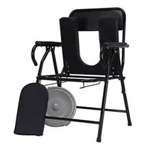 Cadeira Banho Confortável Higiênica Dobrável Reforçada 120 Kg Idoso PCD Gestante