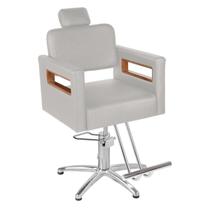 Cadeira Barbeiro Toscana Prime Fixa Branco - Pentapé