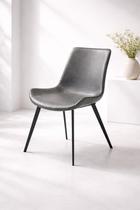 Cadeira Basic Cinza para Sala de Jantar, Escritório ou Consultório White Arrow