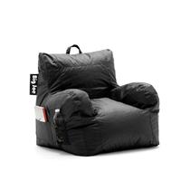 Cadeira Bean Bag Big Joe Dorm preta Smartmax 90x80x64cm Cadeira Bean Bag Big Joe Dorm preta Smartmax 90x80x64cm