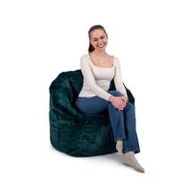 Cadeira Bean Bag Big Joe Milano Emerald Plushie Fur 75cm Cadeira Bean Bag Big Joe Milano Emerald Plushie Fur 75cm