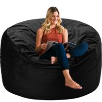 Cadeira Bean Bag HABUTWAY Luxurious Velvet Ultra Soft de 3 pés
