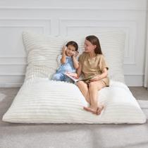 Cadeira Bean Bag Hobestluk 3 em 1 conversível com capa lavável