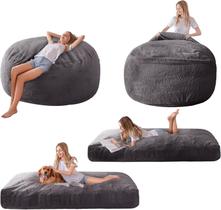 Cadeira Bean Bag, sofá-cama conversível MAXYOYO com espuma Cadeira Bean Bag, sofá-cama conversível MAXYOYO com espuma
