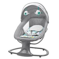Cadeira Bebê Atividade Balanço Automático Musical Até 18kg Cor Verde-escuro - Mastela