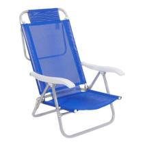 Cadeira Bel Sunny Aluminio Sannet 6 Posicoes Azul Bel Cadeira Bel Sunny Aluminio Sannet 6 Posicoes Azul Bel