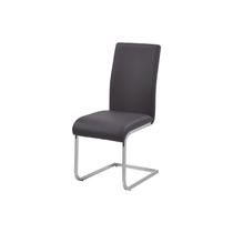 Cadeira Best Master Furniture Mirage, conjunto de 2 peles sintéticas cinzentas Cadeira Best Master Furniture Mirage, conjunto de 2 peles sintéticas cinzentas
