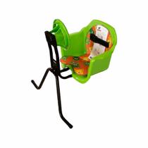 Cadeira Bicicleta Dianteira Frontal Cadeirinha Toy Verde