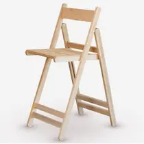 Cadeira Bistrô Dobrável Em Eucalipto Sem Pintura Cadeira Bistrô Dobrável Em Eucalipto Sem Pintura