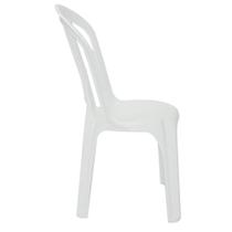 Cadeira Bistrô Tramontina Atlântida em Polipropileno Branco